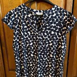 Calvin Klein Tallia Flutter Sleeve Blouse Large